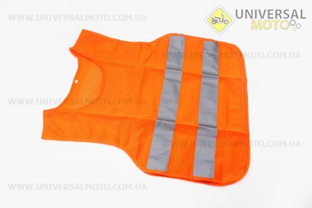 Жилет безпеки світловідбиваючий сітка, S (53 * 48см). Китай (Мотоекіпировка / UM3373-V21)