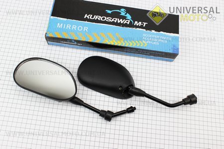 Дзеркала комплект DIO- чорні "краплі", м8 "довга ніжка". KUROSAWA (Різне / UM3373-V30)