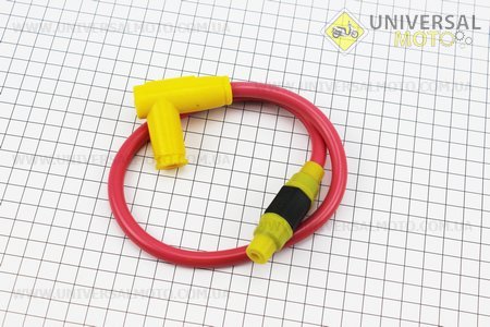 ДРІТ TUNING до котушок запалювання (рожевий), 43см + ковпачок свічки. SplitFire (Різне / UM3373-V67)