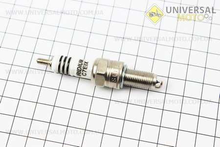Свічка 4Т C7EIX іридієва - M10 L18 - Yamaha JOG/GEAR 4-т/SA36J. Китай (Мото свічка / UM3374-V40)