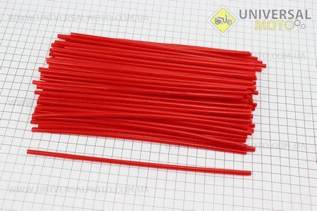 Накладки на спиці 4 * 235мм, комплект 72шт, червоний. Китай (Різне / UM3374-V60)