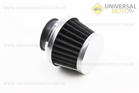 Фільтр повітряний нульовий 35мм прямий "конус" низький, нержавійка. Китай (Різне / UM3376-V28)