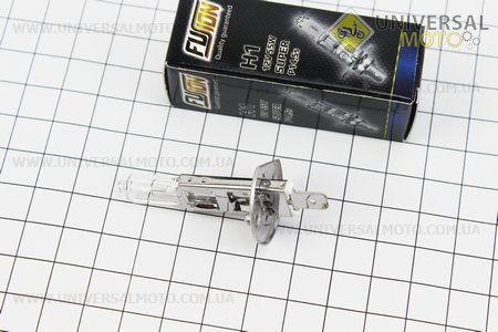 Лампа фари галоген H1 12V55W. FUSION (Різне / UM3376-V51)
