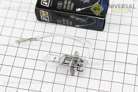 Лампа фари H3 12V 55W галогенна. FUSION (Різне / UM3376-V53)