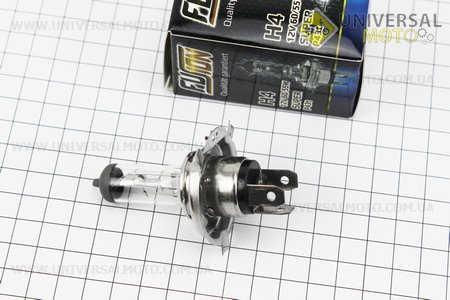 Лампа фари галоген H4 P43T 12V 60 / 55W. FUSION (Різне / UM3376-V55)