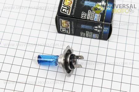 Лампа фари галоген H7 12V 55W PX26D Super White. FUSION (Різне / UM3376-V58)