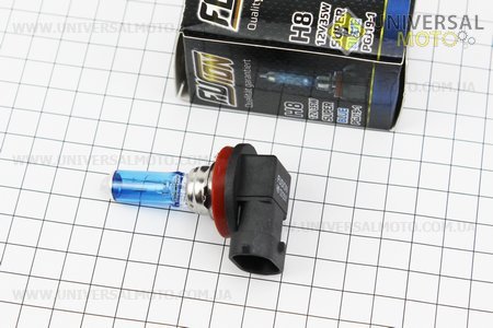 Лампа фари галоген H8 12V 35W Super White. FUSION (Різне / UM3376-V59)