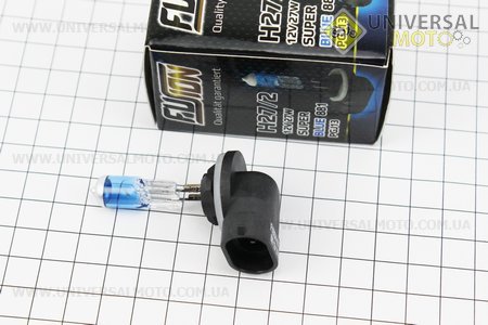 Лампа фари галоген H27 / 2 12V 27W Super White. FUSION (Різне / UM3376-V63)