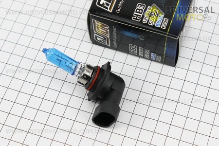 Лампа фари галоген HB3 12V 65W Super White. FUSION (Освітлення / UM3376-V65)