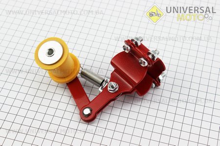 Натягувач ланцюга приводний з роликом (універсальний) тип 2, червоний. Китай (Різне / UM3376-V84)