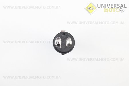 Лампа фари H6 BA20D 12V 35 / 35W "super" синя "свічка". CYT (Освітлення / UM3377-V01)