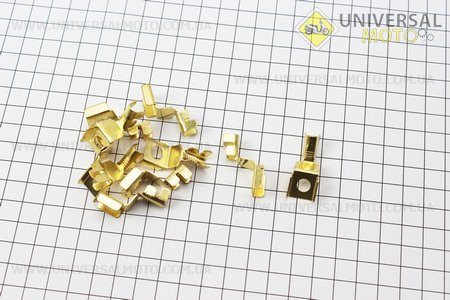 Акумуляторний клемник латунь комплект 10шт, тип 1. Китай (Різне / UM3377-V98)