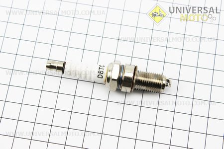 Свічка 4Т D8TC - M12 L18 - CG/CB/CH250/YP250 (без упаковки). Китай (Мото свічка / UM3378-V36)