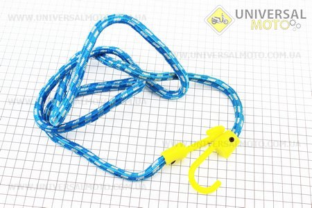 ГУМКА БАГАЖНИКА кругла з гачками пластик. 1,5 метра. Китай (Різне / UM3378-V49)