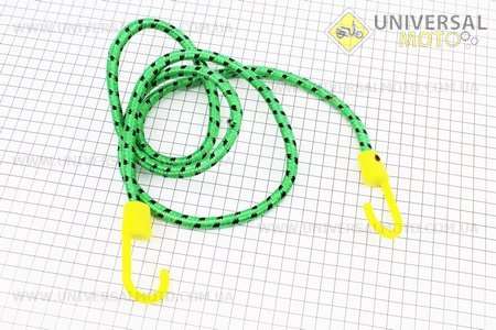 ГУМКА БАГАЖНИКА кругла з гачками пластик. 1,5 метра. Китай (Різне / UM3378-V49)