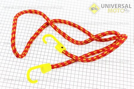 ГУМКА БАГАЖНИКА кругла з гачками пластик. 1,5 метра. Китай (Різне / UM3378-V49)