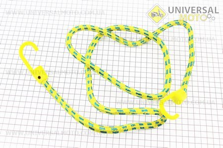 ГУМКА БАГАЖНИКА кругла з гачками пластик. 1,5 метра. Китай (Різне / UM3378-V49)