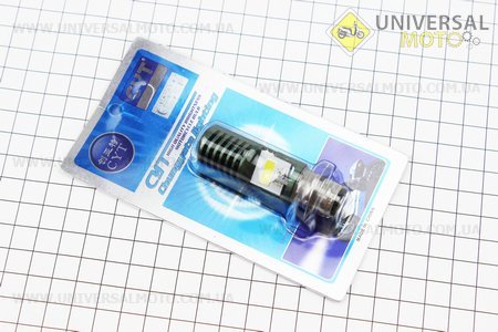 Лампа фари діодний P15D-25-1 - LED-2, тип 3. CYT (Різне / UM3378-V85)