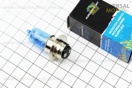 Лампа фари P15D-25-1 12V 35 / 35W синя. KUROSAWA (Освітлення / UM3378-V91)