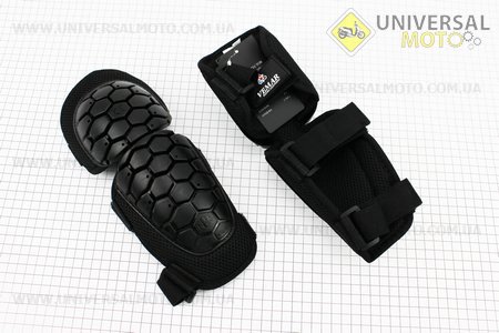 Наколінники захисні (коліно + гомілка) комплект 2 штуки, чорний. VEMAR (Мотоекіпировка / UM3379-V01)