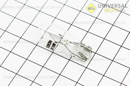 Лампа повороту (біла без цоколя) 12V / 10W Т13. FUSION (Різне / UM3379-V33)