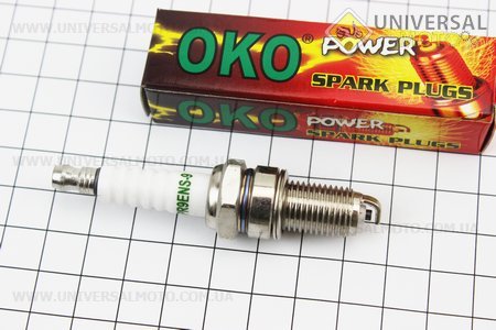 Свічка 4Т DPR9ENS-9 - M12 L18 - CG/CB/CH250/YP250 (OKO). Taiwan (Мото свічка / UM3379-V64)