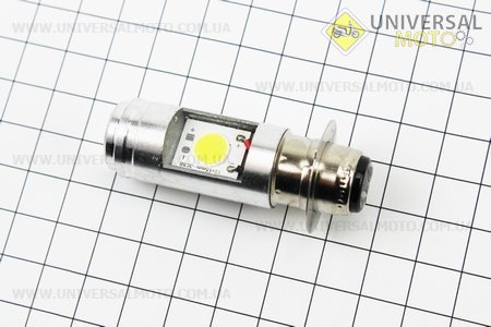 Лампа фари діодний P15D-25-1 - LED-2, тип 2. Китай (Різне / UM3379-V84)