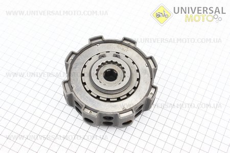 Сцепление в сборе (корзина) Delta "для безстартерного типа". Китай (Мопед Viper Delta / UM3380-V06)