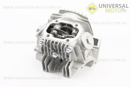 Головка циліндра з клапанами+розподільний вал+кришки в зборі 110см.куб. (52,4мм). TMMP (Запчастини для мопеда Дельта / UM3380-V50)