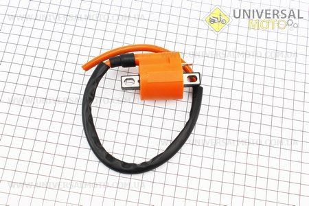Котушка запалювання (помаранчева) ТЮНІНГ. TMMP (Запчастини для мопеда Дельта / UM3381-V12)