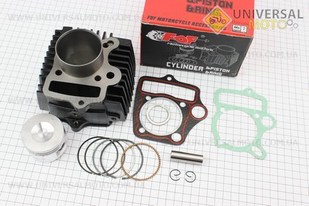 Цилиндро поршневой комплект (цпг) 110см3 52,4мм (палец 13мм). FDF (Мопед Viper Delta / UM3381-V28)
