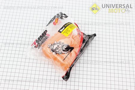 Гумка підніжки ALPHA комплект 2шт, помаранчевий. TMMP (Запчастини для мопеда Дельта / UM3381-V66)