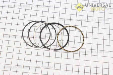 Кільця поршневі 70см.куб. 47мм +1,00. KOSO (Запчастини для мопеда Дельта / UM3381-V76)