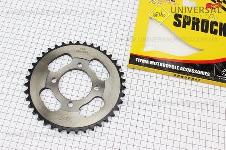 Зірка задня JH - 420-39T - d=54; 4 отвори*70мм "гартована". TMMP (Запчастини для мопеда Дельта / UM3381-V80)