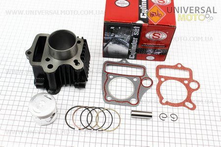 Цилиндро поршневой, комплект (цпг) 70см3 47мм красная коробка (палец 13мм). S (Мопед Delta / UM3382-V66)