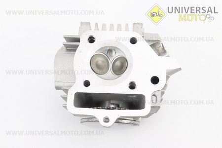 Головка циліндра з клапанами+розподільний вал+кришки в зборі 100см.куб. (52,4мм). TATA (Запчастини для мопеда Дельта / UM3383-V52)