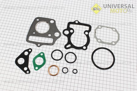 Прокладки поршньової JH-50см.куб.-39мм, комплект 11 деталей. TMMP (Запчастини для мопеда Дельта / UM3383-V60)