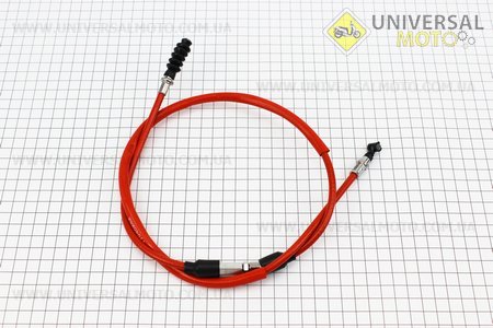 Трос зчеплення (трос 96см; кожух 90см) червоний. TMMP (Запчастини для мопеда Дельта / UM3384-V45)