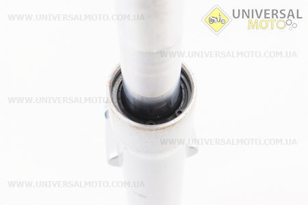 Амортизатор передній лівий, правий комплект L-605мм D-25мм (пружина зовні). Китай (Запчастини для мопеда Дельта / UM3384-V47)