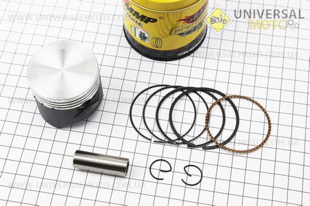 Поршневий комплект (поршень, кільця, палець) 100см.куб. 50мм STD (палець 13мм) тефлонове покриття. TMMP (Запчастини для мопеда Дельта / UM3385-V29)