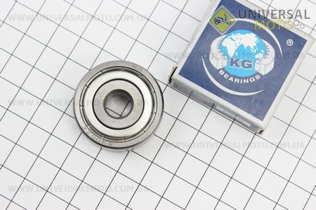 Підшипник 6300 ZZ (10x35x11) колеса переднього JH, ІНДІЯ. KG (Підшипники / UM3386-V65)