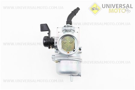 Карбюратор в зборі Delta 110 / 125cc, D = 22. KNG (Запчастини для мопеда Дельта / UM3386-V85)