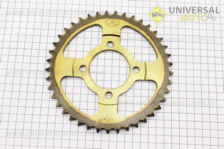 Зірка задня JH - 428-41T - d=54; 4 отвори*70мм "гартована". FENGRI (Запчастини для мопеда Дельта / UM3388-V03)