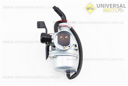 Карбюратор в зборі Delta 110 / 125см.куб., D = 22. KUROSAWA (Запчастини для мопеда Дельта / UM3388-V17)