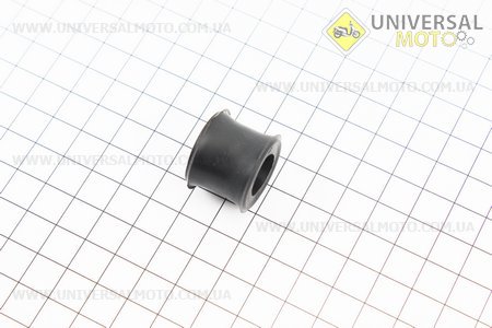 Сайлентблок амортизатора без втулки на 10мм чорний. Украина (Сайлентблок / UM3389-V18)
