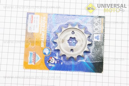 Зірка передня JH - 428H-14T. JWBP (Запчастини для мопеда Дельта / UM3389-V72)