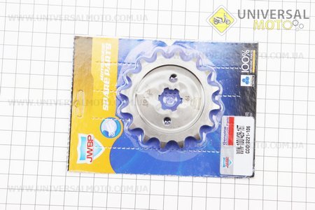 Зірка передня JH - 428H-16T. JWBP (Запчастини для мопеда Дельта / UM3389-V74)