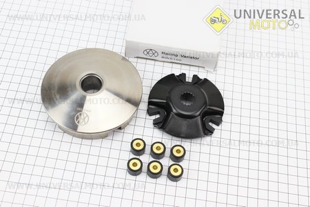 Вариатор передний комплект Yamaha BWS 100 (под вал 16мм). VLAND (Скутер Yamaha BWS \ UM3390-V34)