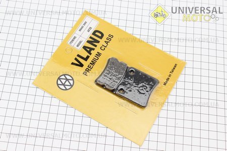 Тормозные колодки передние дисковые Honda DIO 50. VLAND (Скутер Honda DIO \ UM3390-V65)