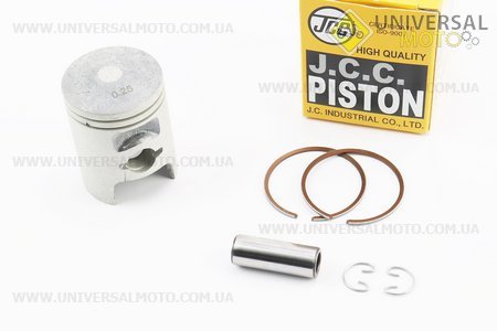 Поршневий комплект (поршень, кільця, палець) Honda DIO50 39мм +0,25 (палець 12мм) Jсм.куб.. VLAND (Запчастини до японського скутера / UM3390-V94)